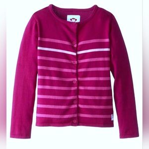 Appaman Girls Pink Cardigan Button-front Sweater Sz 10